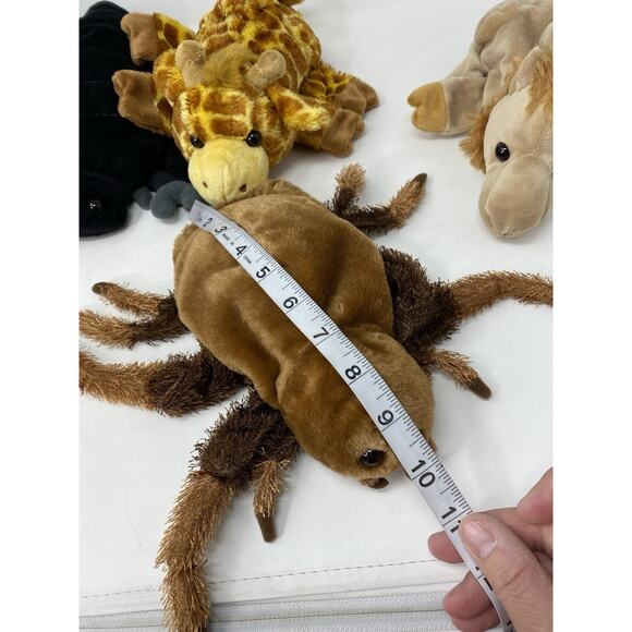 Caltoy Hand Puppets Lot of 5 Giraffe Camel Spider Lion Scorpion Plush Preschool - Picture 6 of 12